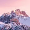 Sky Snow mountains Gradient