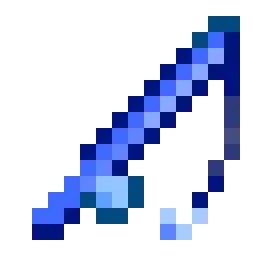 Blue Fishing Rod