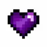 Purple hearts 3d
