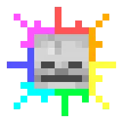 Rainbow glowing