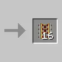 Powered Rail Crafting Output 16