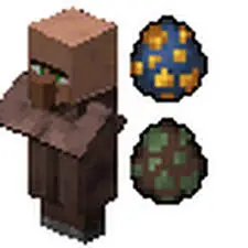 all villagers drop egg