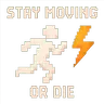 Minecraft, But Keep Moving or Die!