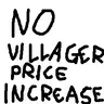 No Villager Price Increase