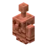 Craftable copper golem statues