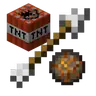 LaxBOOM: Explosive arrows and fire charge launcher