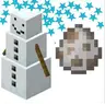 snowmen drop egg
