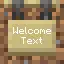 Welcome Text