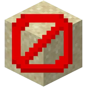No falling blocks