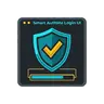 Smart AuthMe Login UI