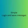 Simple Join Leave Messages