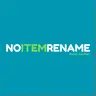 NoItemRename
