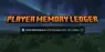 Player memory ledger