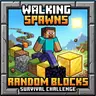 Walking Spawns Random Blocks