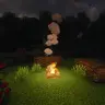 swirling smoke