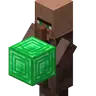 Villagers follow Emerald Blocks