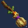 Ashen Witch Broom