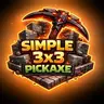 Simple 3x3 Pickaxe