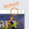 Locked Window Size