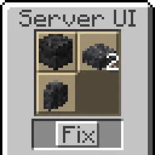 Server Ui Fix
