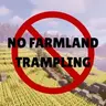No Farmland Trampling