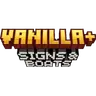 Vanilla+ Signs and Boats