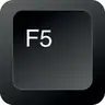 Hold F5
