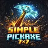 Simple Pickaxe 7x7