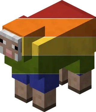 Colorful Spawning Sheep