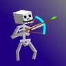 Skeleton Uses Custom Bow