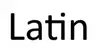 latin-scriptor