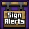 Area Sign Alerts