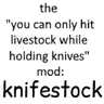 Knifestock