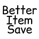 Better Item Save