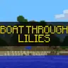 Boat Through Lilies