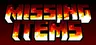Missing items
