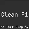 Clean F1
