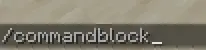 Commandblock commands