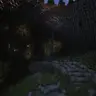 Panorama of a lush cave by Beluimem