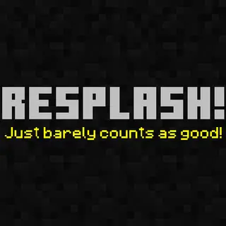 ReSplash! - Splash text restored & curated