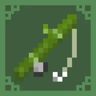 CraftGlow Bamboo Fishing Rod