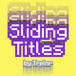 Sliding Titles