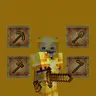 Gold Tools Netherite Style