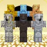 Netherite Styled Bare Bones Armors