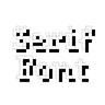 Serif Font