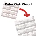 Paler Oak Wood