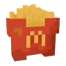 MCDonalds Fries 3D