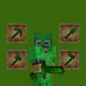 Emerald Tools Netherite Style