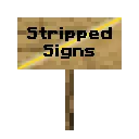Stripped Signs