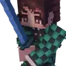 Standard katana from anime Demon slayer